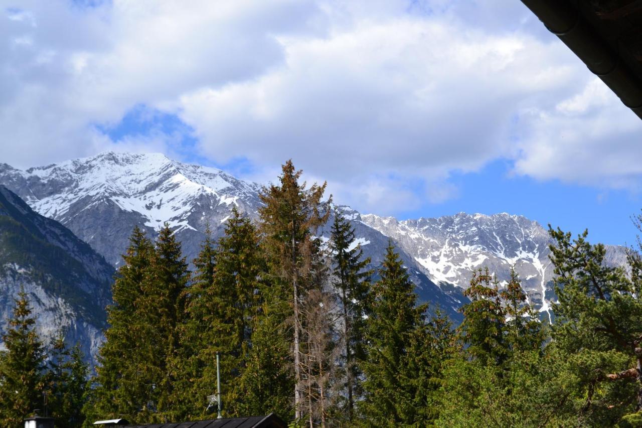 Apartmán Andys Bergblick Leutasch Exteriér fotografie