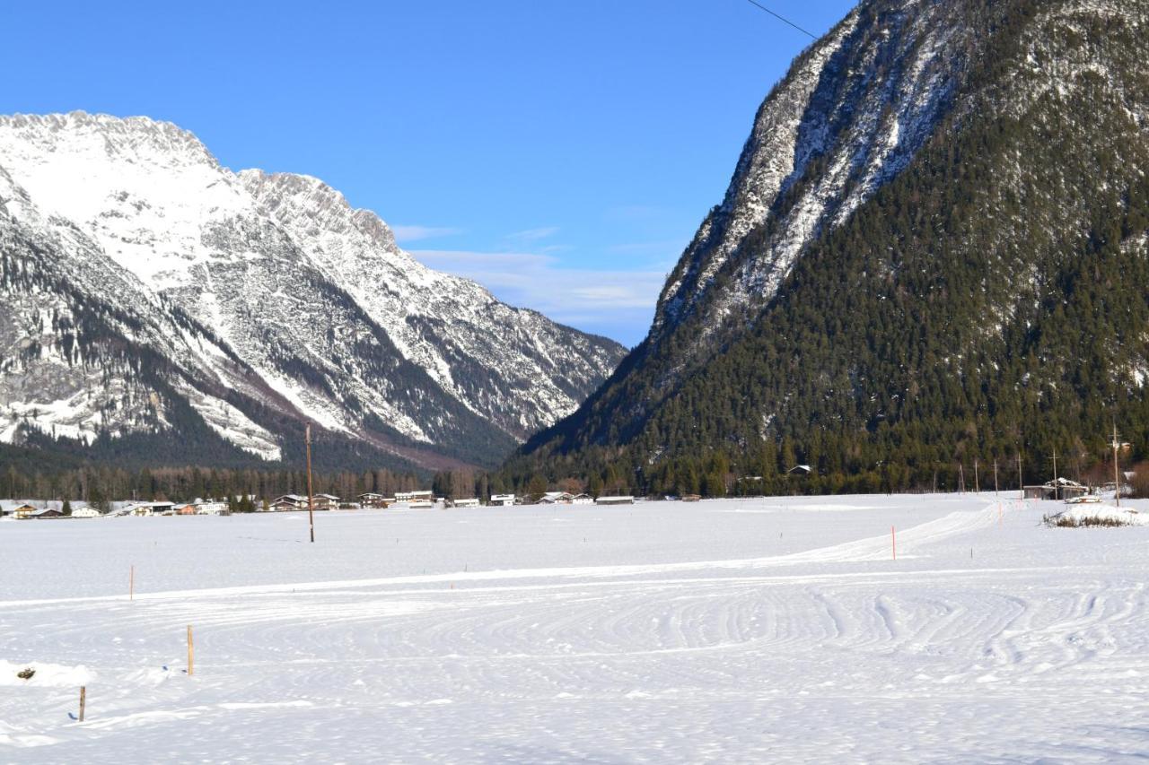 Apartmán Andys Bergblick Leutasch Exteriér fotografie