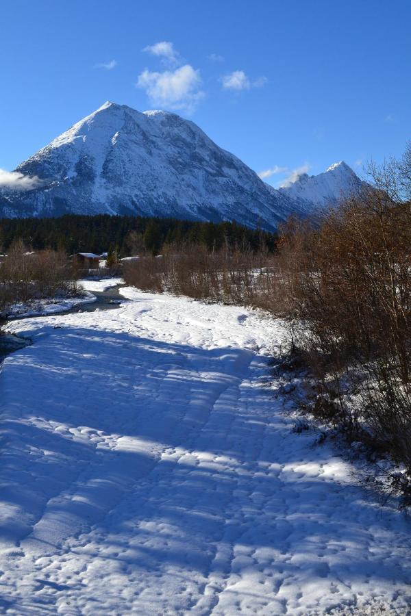 Apartmán Andys Bergblick Leutasch Exteriér fotografie