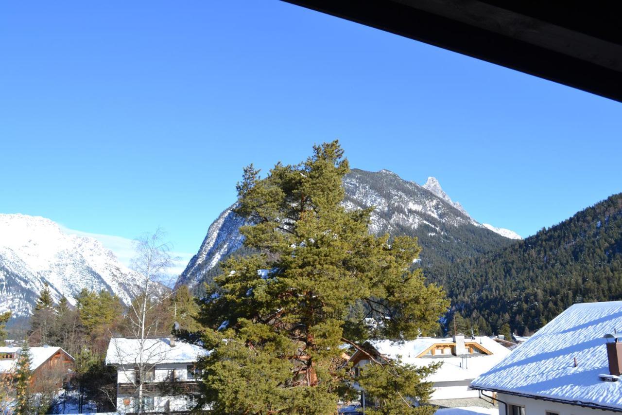 Apartmán Andys Bergblick Leutasch Exteriér fotografie