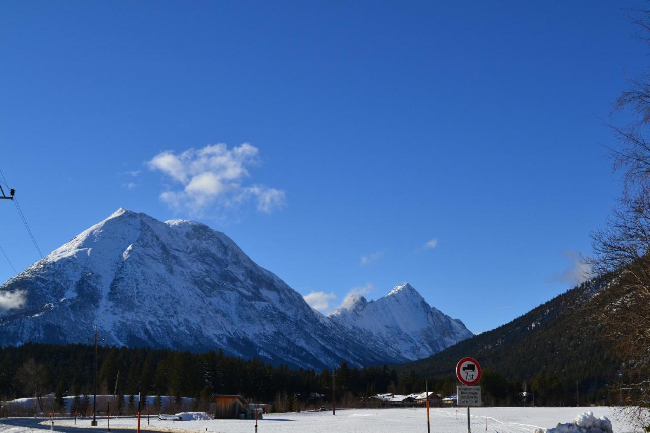 Apartmán Andys Bergblick Leutasch Exteriér fotografie