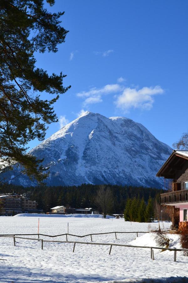 Apartmán Andys Bergblick Leutasch Exteriér fotografie